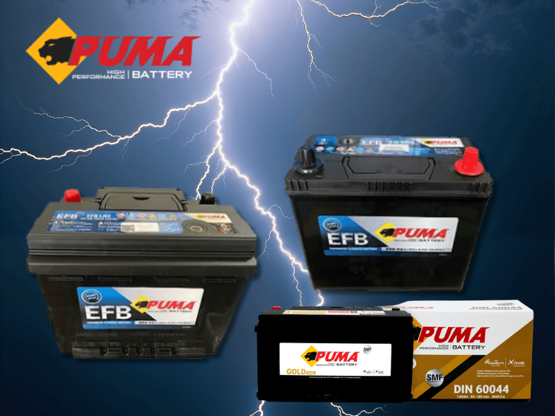 แบตเตอรี่ puma แบตเตอรี่ puma